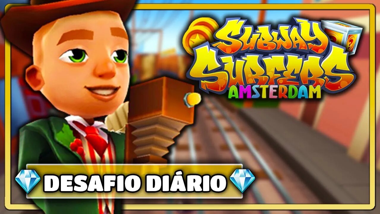 Subway Surfers Amsterdam 2020 | Desafio Diário com o Jamie Top Hat