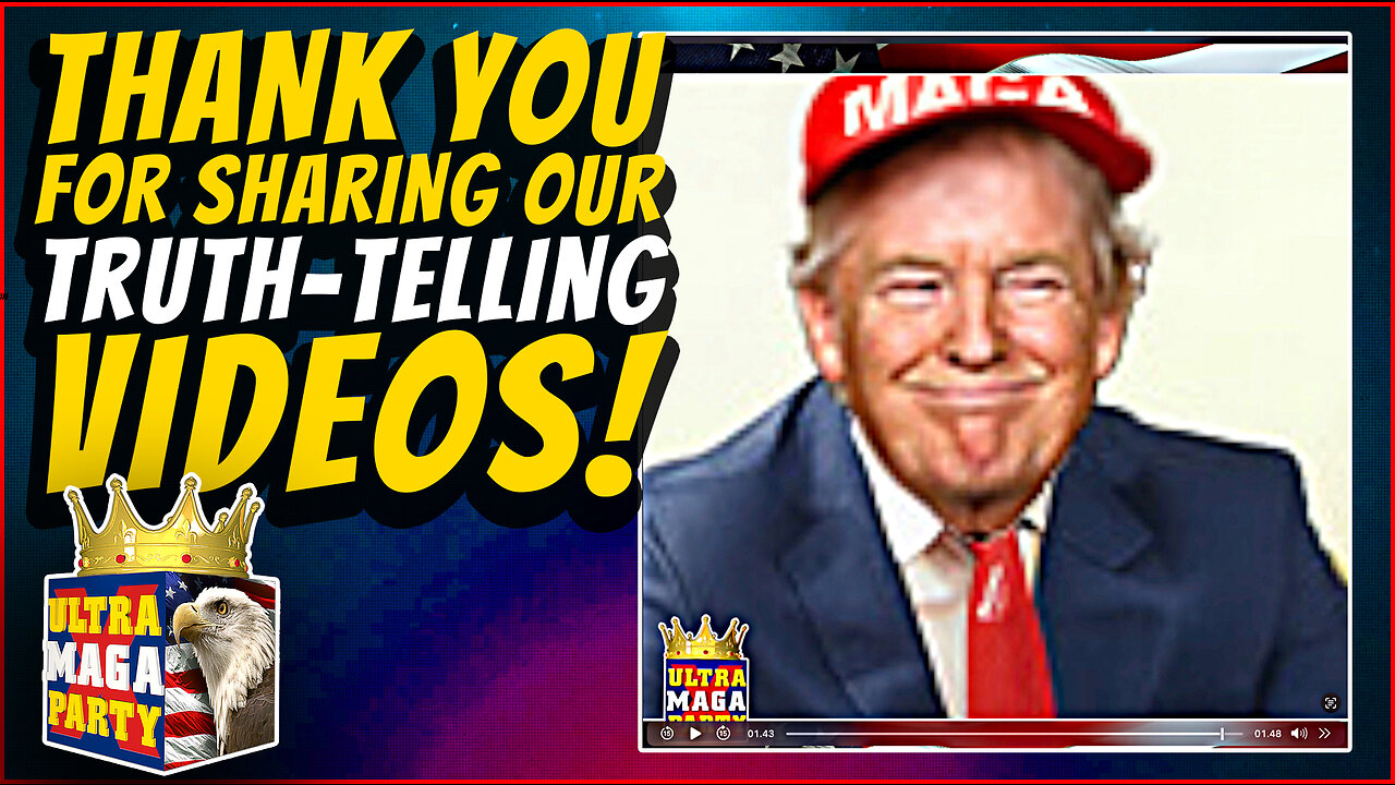 Thanks to everyone for sharing our TRUTH-TELLING videos!