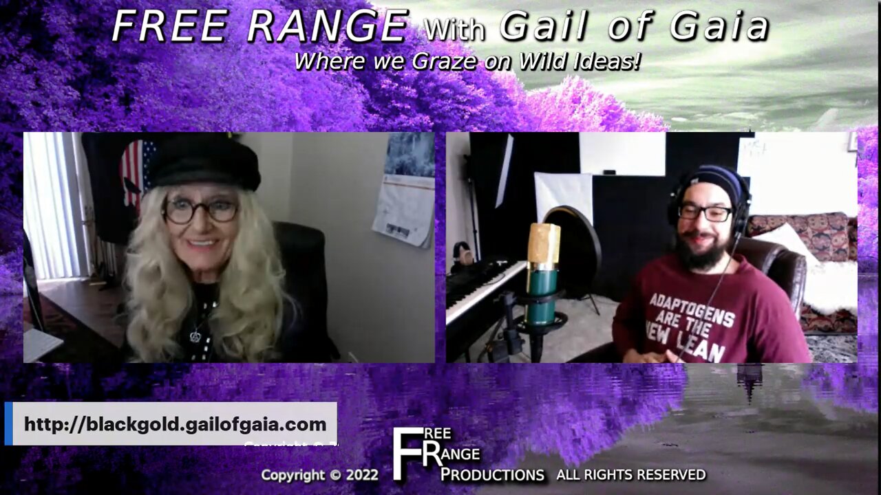 Ben Steezy, the Hip Hop Herbalist Talks With Gail of Gaia on FREE RANGE