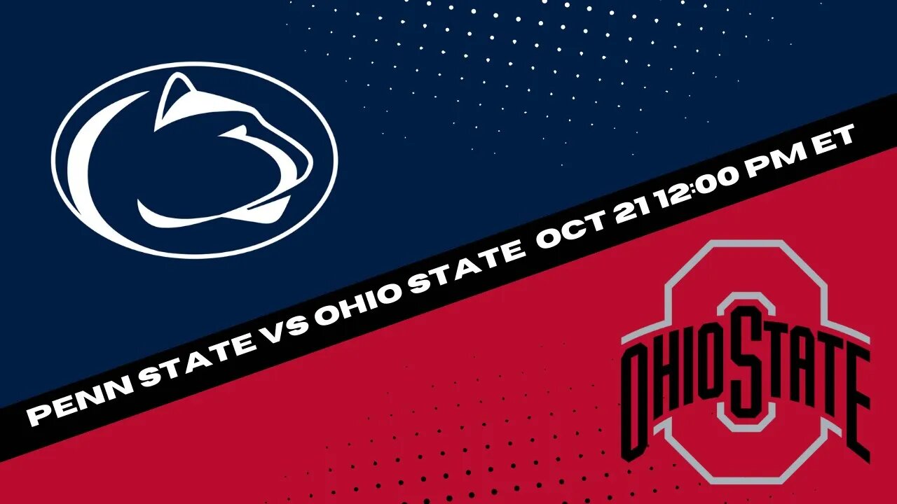 Ohio State vs Penn State Prediction and Picks - College Football Picks Week 8