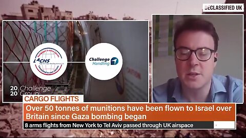 US Weapons Being Shipped To Israel Through UK Airspace