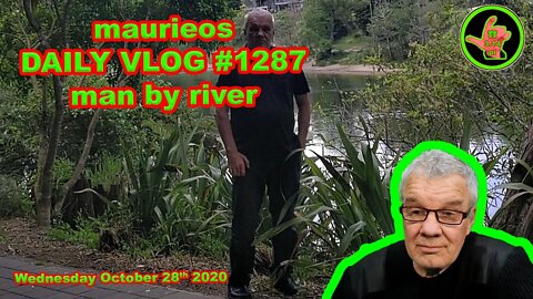 maurieos DAILY VLOG #1286 man by river