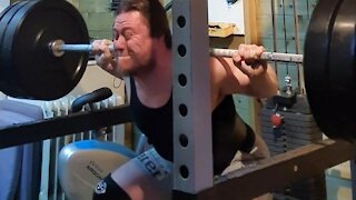 Last Set of 5x3 Tempo PAUSED SQUATS