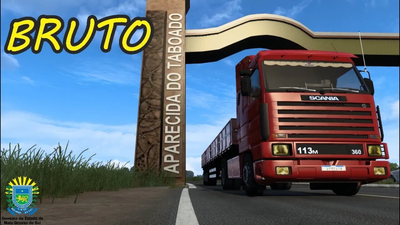 Paranaíba x Santa Fé do Sul / Scania Frontal 113 / ETS2 RBR (1.45)