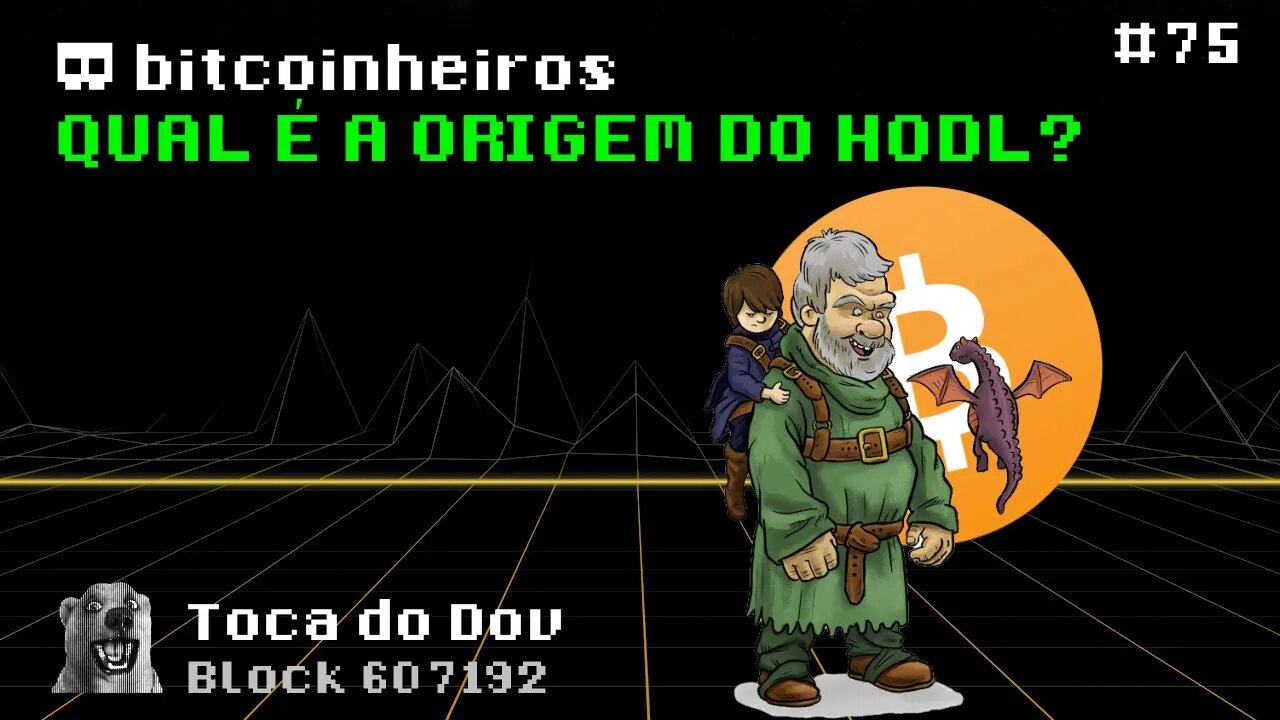 Qual é a origem do HODL?