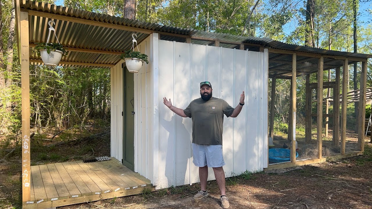 DIY Chicken Coop Build Tour!