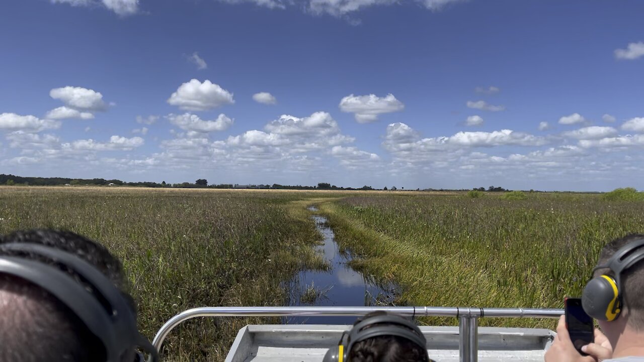 Air boating in FL