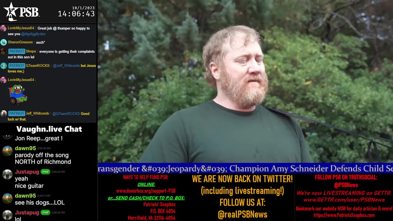 2023-10-01 14:00 EDT - Your Voice, Your Call: with Chris Moore