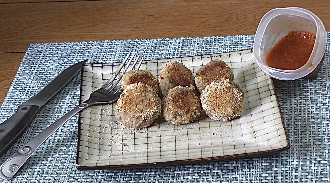 Baked Breaded Mushrooms