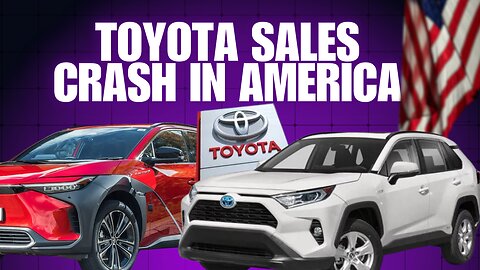 Toyota sales crash 21% in September; decline 4 months in a row in America