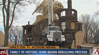 Neighbors help rebuild historic Kansas City home after fire