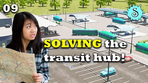 How to CLEAR UP traffic with transit hubs! | Cities Skylines | Welcome to Odyssey