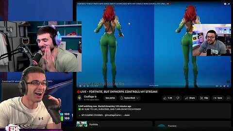 Nick Eh 30 Joined SypherPK's Stream At The WRONG Time..