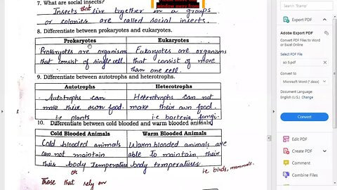 Class 5th Science 2 Dec 2020 Zoom Online Class