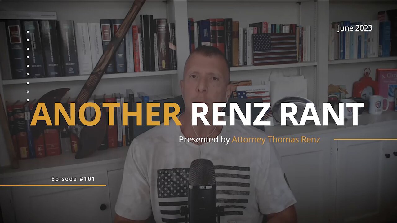 Tom Renz | It's Time to Fight Back Against Our Banana Republic!
