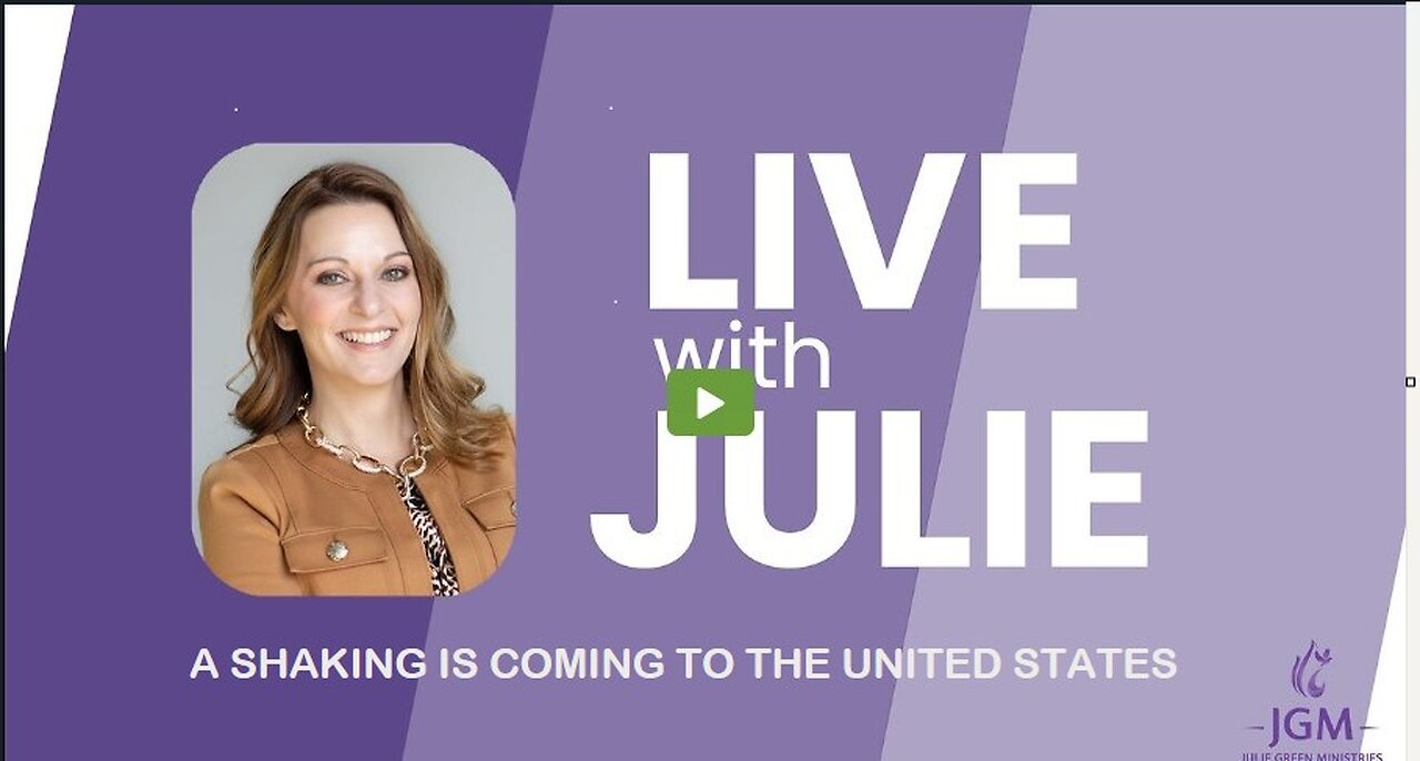 Julie Green subs A SHAKING IS COMING TO THE UNITED STATES