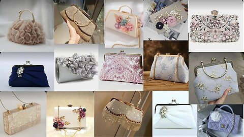 LUXURIOUS PURSE CLUTCH DESIGNS FOR LADIES |TRENDING DESIGNS