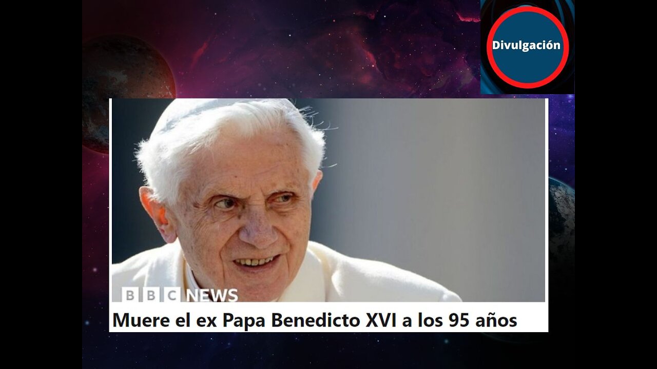 Muere el ex Papa Benedicto XVI a los 95 años