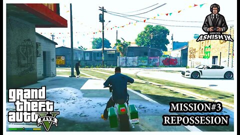 GTA V MISSION#3-REPOSSESSION 🤩🤩