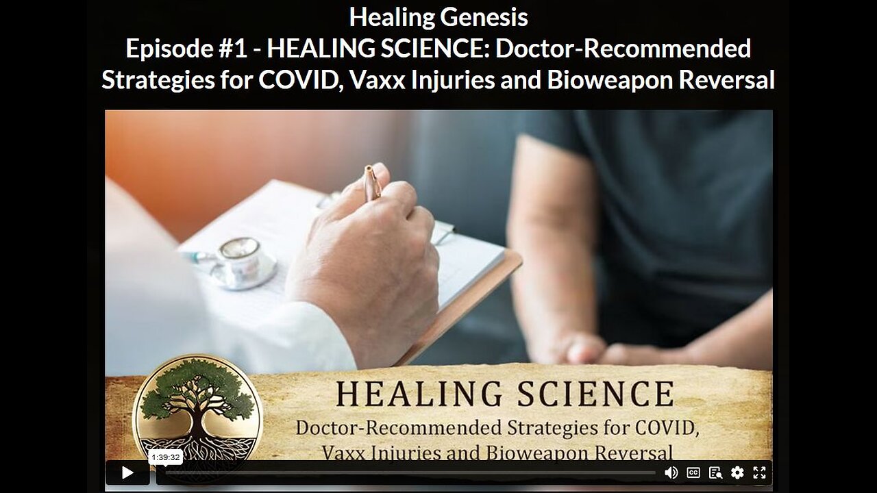 HGR- Ep 1 BONUS-1: Doctor-Recommended Strategies for COVID, Vaxx Injuries and Bioweapon Reversal