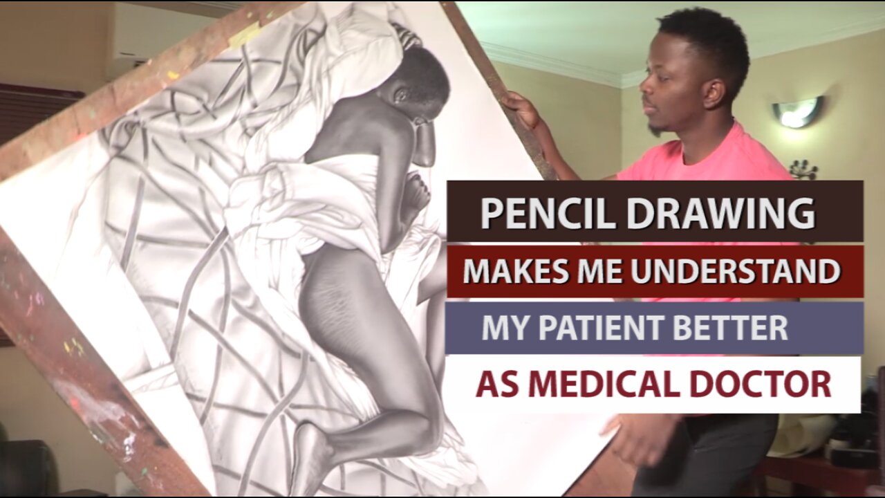 PENCIL DRAWING MAKES ME UNDERSTAND MY PATIENT BETTER AS MEDICAL DOCTOR