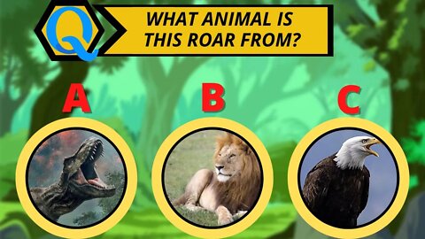 Can You Recognize The Animals By Their Roar? | Quizday