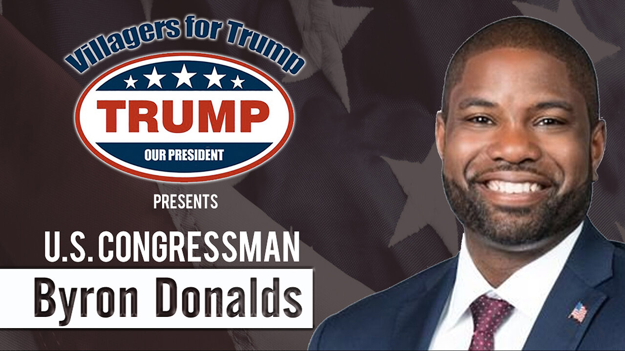 Villagers for Trump August Rally with U.S. Rep. Byron Donalds