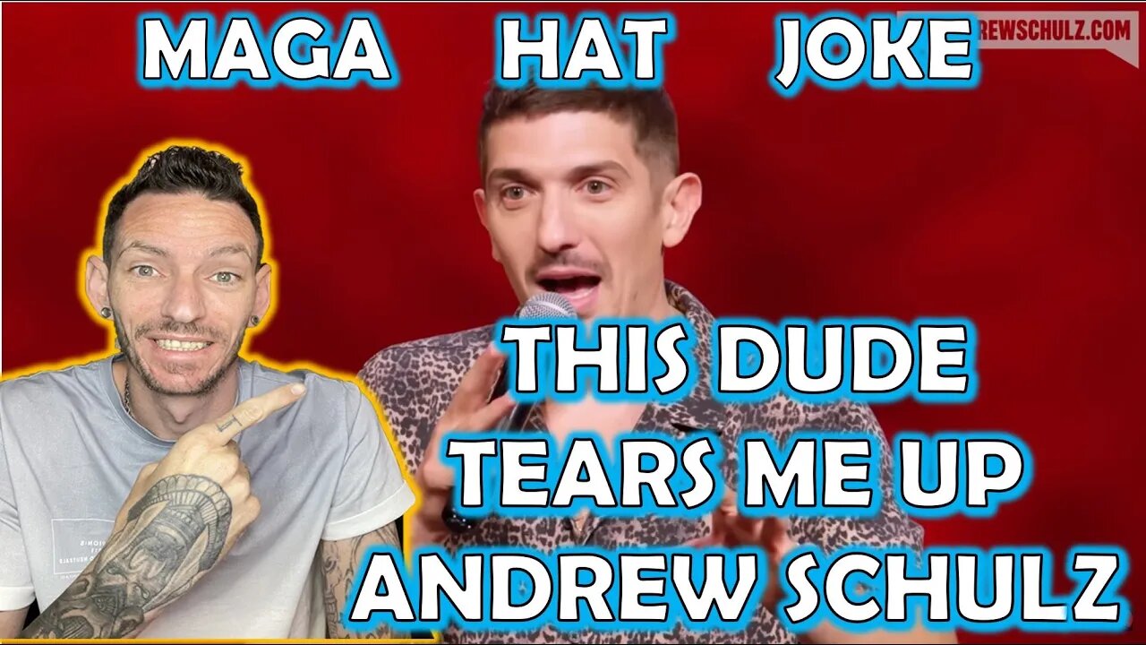 HE IS A GENIUS!!! Andrew Schulz "KAREN LOSES IT ON TRUMP HAT" REACTION