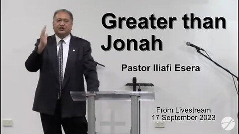 Greater than Jonah