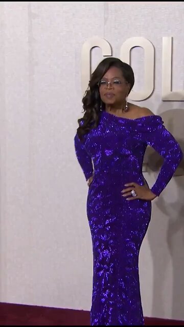 We're being told this is the 69-year old Oprah Winfrey. This is crazier than the suit-wearing membe