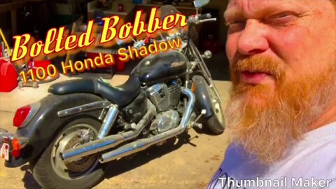 Bolted Bobber, Honda 1100 Shadow #9 ~ Exhaust Modification 2