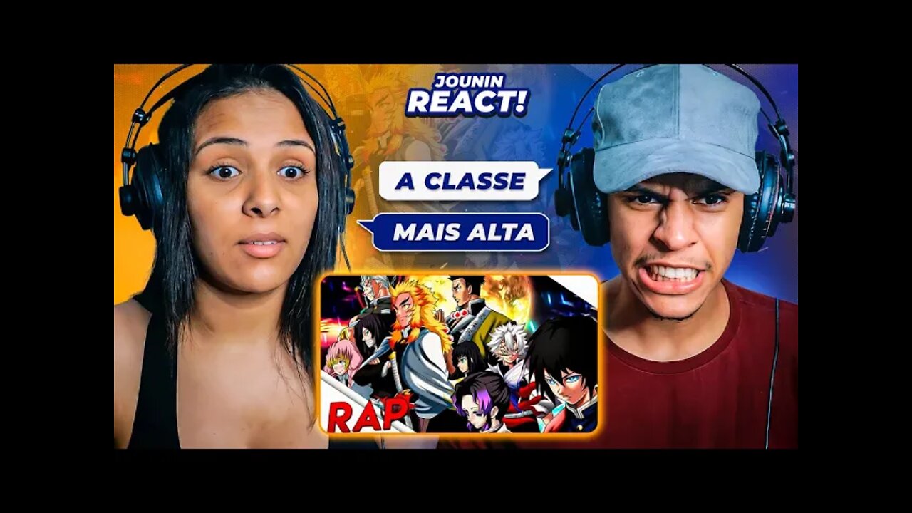 Rap dos Hashiras (Demon Slayer: Kimetsu no Yaiba) | Sting | [ React Rap Nerd ] 🔥