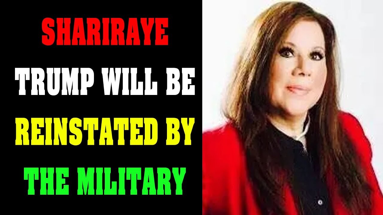 SHARIRAYE UPDATE SITUATION AS OF TODAY NOV 27.2022 !!! - TRUMP NEWS