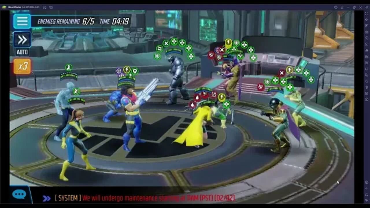 MSF War Live: Axmen vs Doc Ock Sinister Six