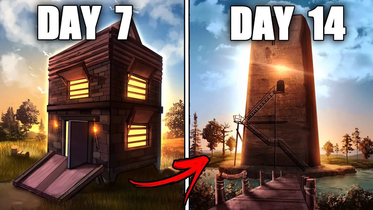 Building an overpowered compound base in DayZ...