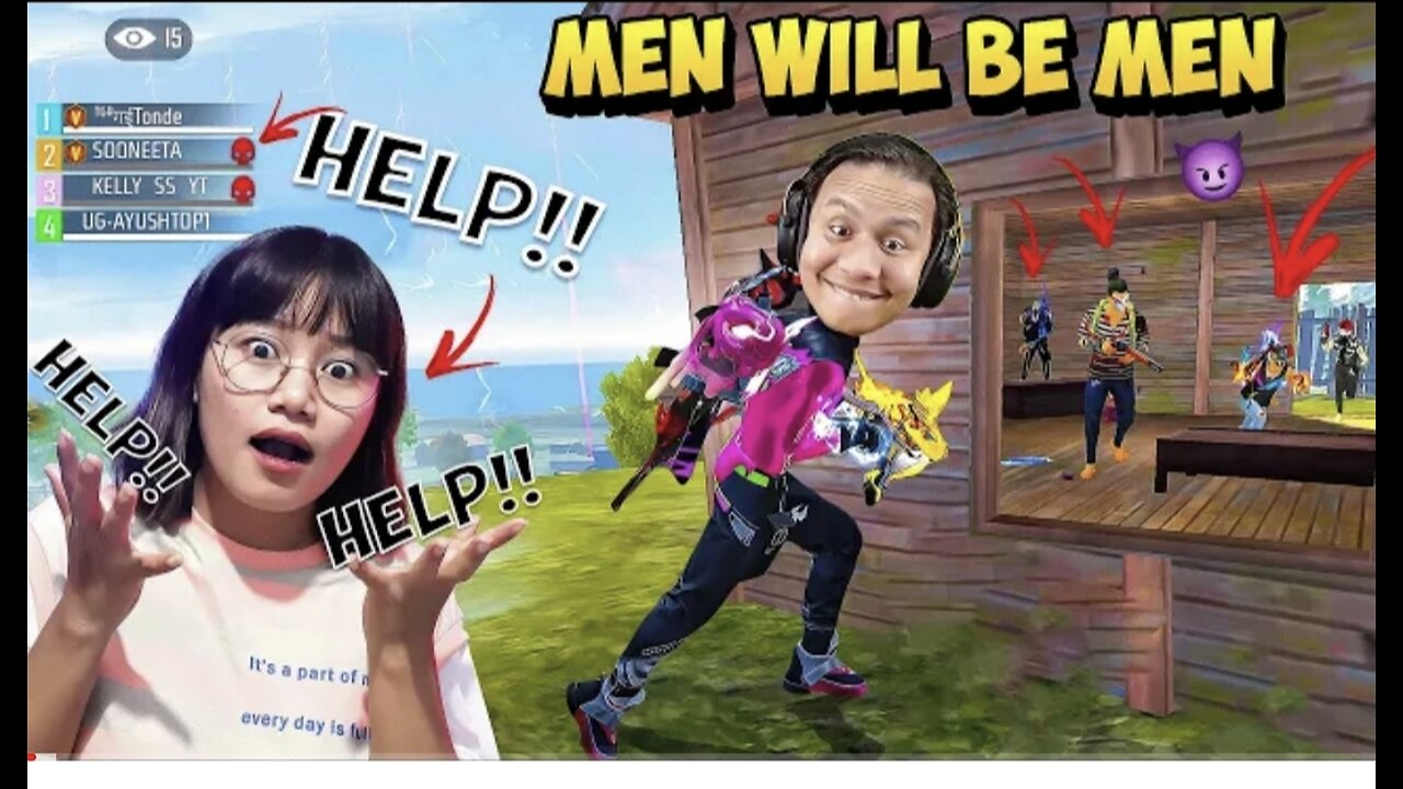 Men will be Men 🤪 No Revive to Sooneeta & Kelly 😬 Boys Team Only Booyah Challenge - Tonde Gamer