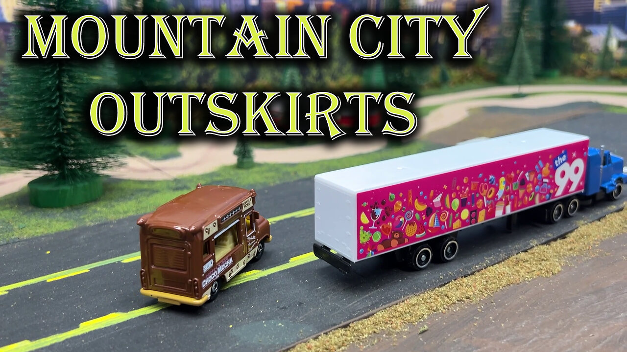 Mountain City Outskirts 11 - hotwheels matchbox mocha food truck coffee