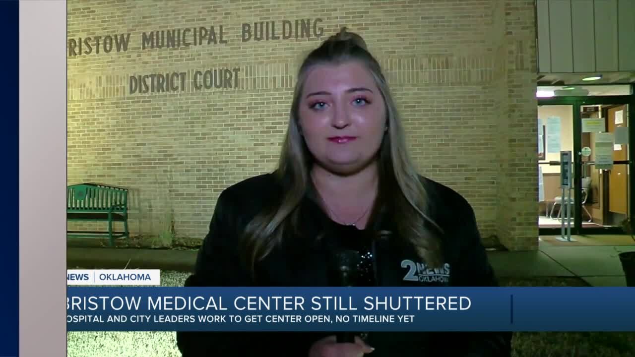 Bristow Medical Center Still Shuttered