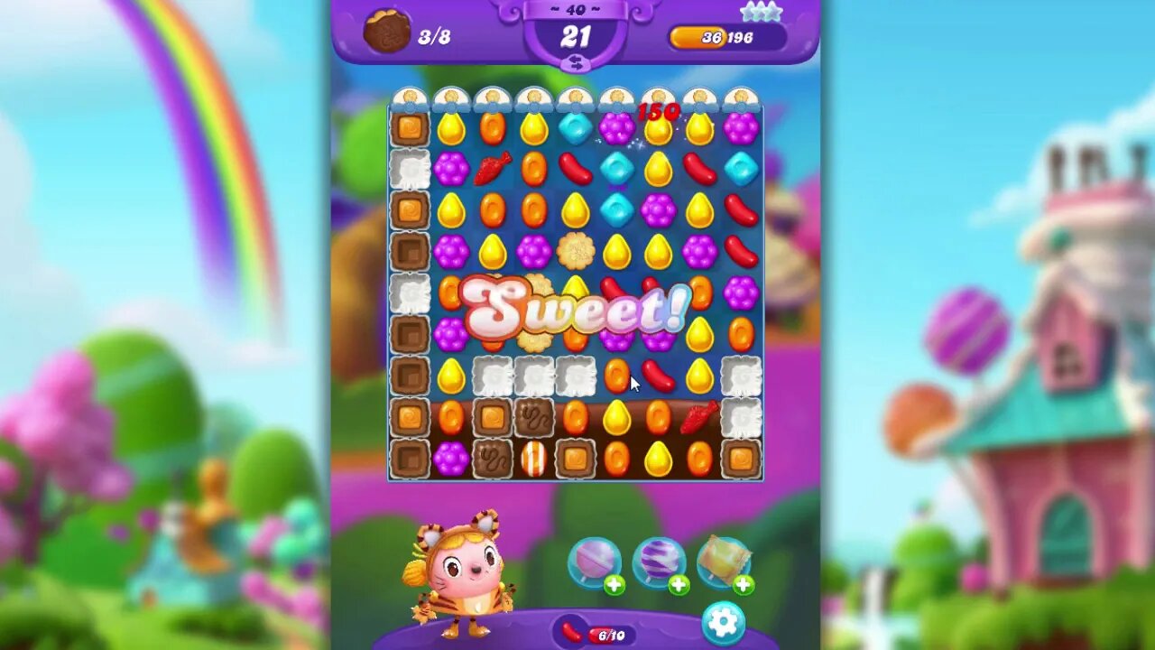 Candy Crush Friends Saga Level 40