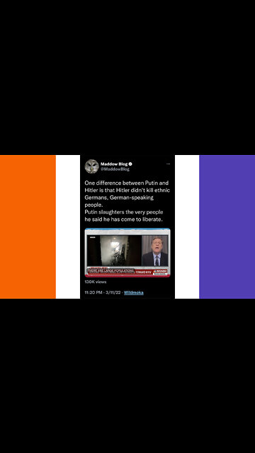 The Mad Cow Tried To Justify Hitler