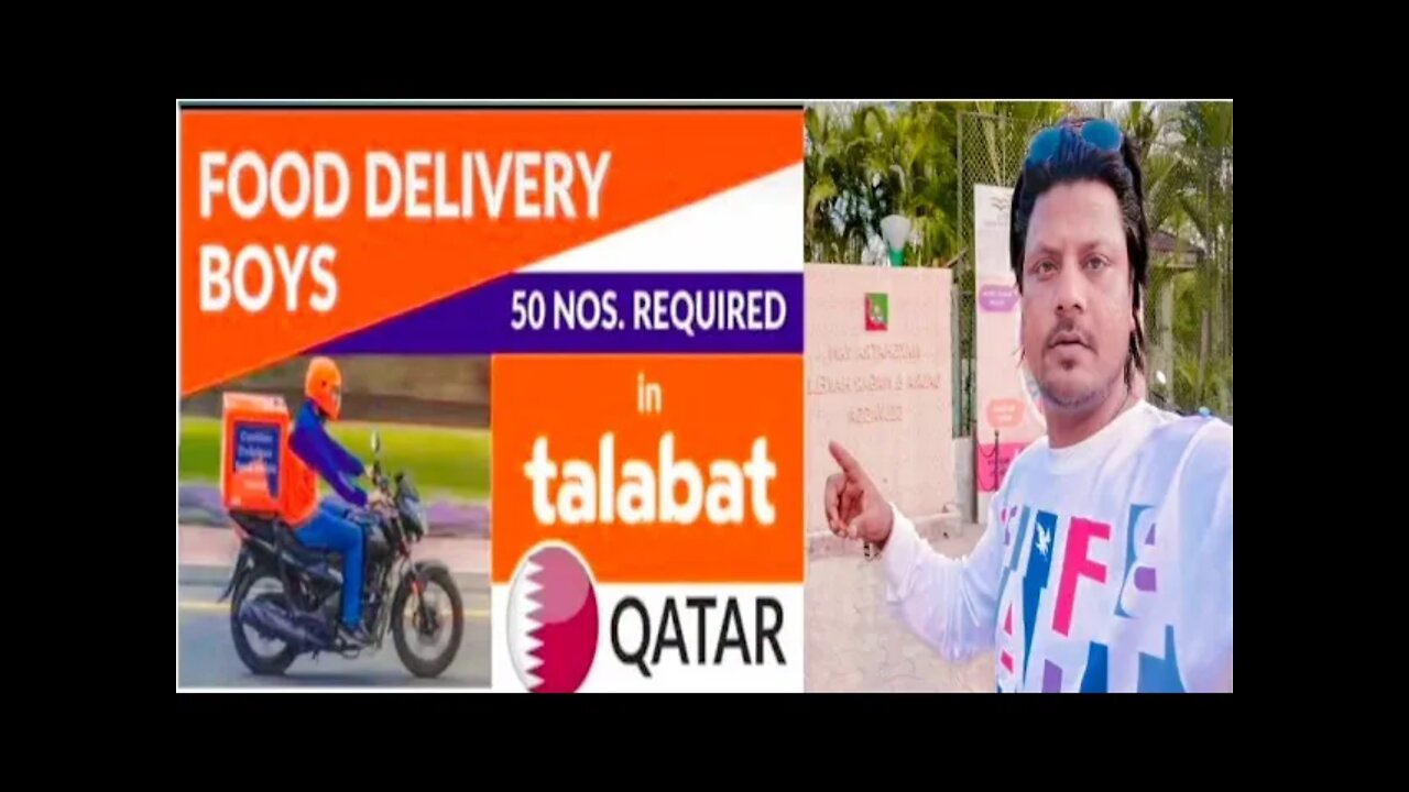 Talabat Company job in Qatar | Bike Reder job For Talabat | Delivery Boy Job Talabat company qatar