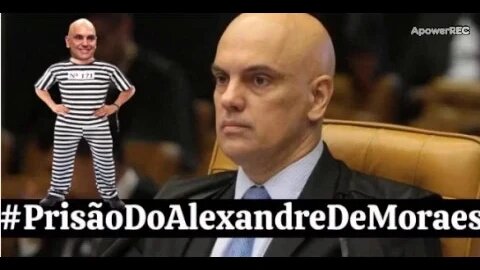 Povo reage e hashtag ‘Prisão Do Alexandre De Moraes’ chega ao topo dos Trending Topics