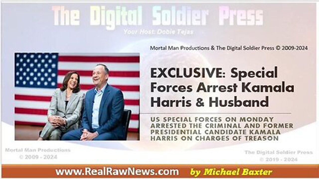 U.S. Special Forces Arrested Kamala Harris & husband Doug Emhoff>