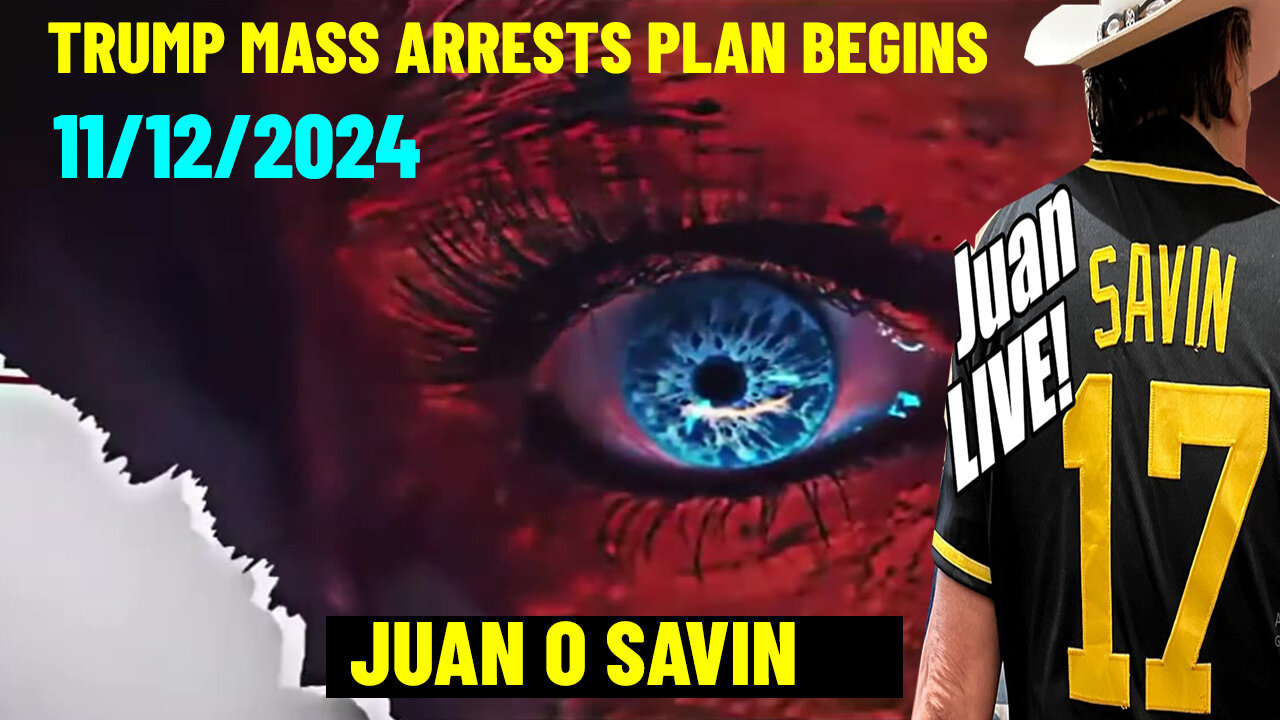 Juan O Savin & David Rodriguez 11.12.24 💥 TRUMP MASS ARRESTS PLAN BEGINS 💥 AND WE KNOW