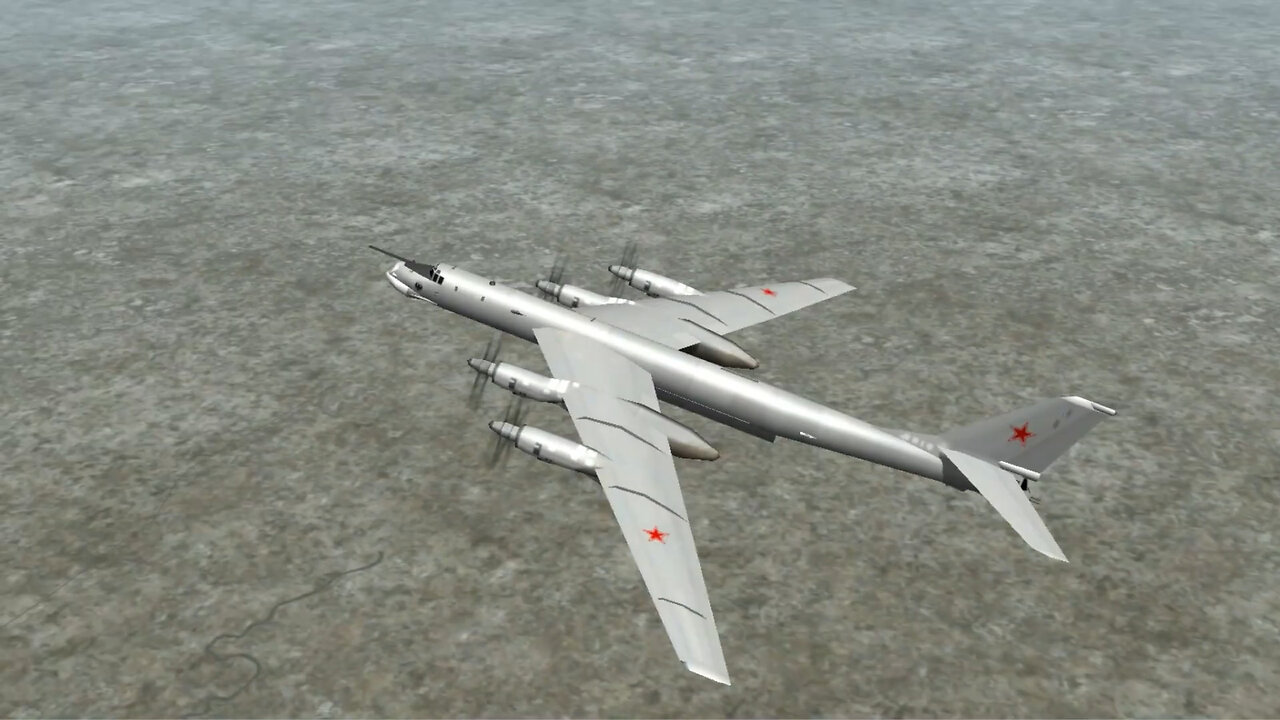 TU-95MS bomber unload Kh-65 Missile | Lockon: Flaming Cliffs 2