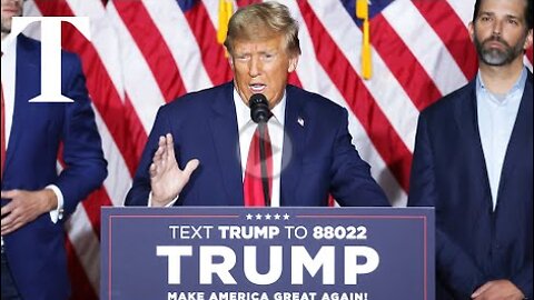 Donald Trump speaks at NRA rally in Texas