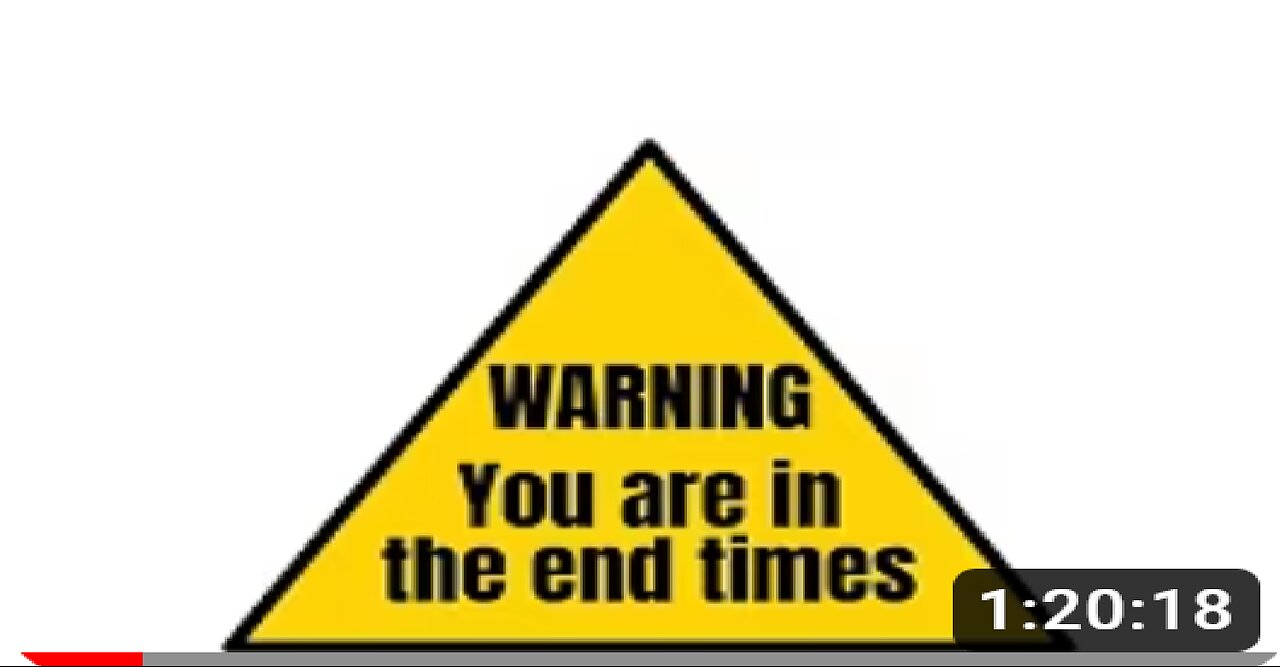 WARNINGS for the end times