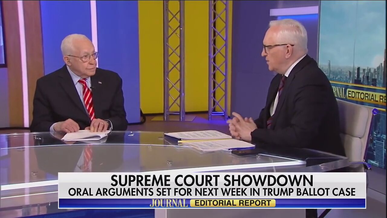 Former U.S. Attorney General Michael Mukasey Weighs In On CO Attempt To Bar Trump From The Ballot