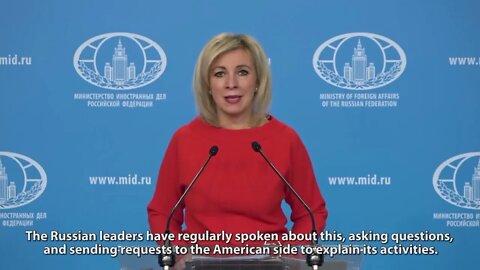 Maria Zakharova From Foreign Affairs Holds A Press Briefing On US-Funded Bio-Labs In Ukraine! 03/09