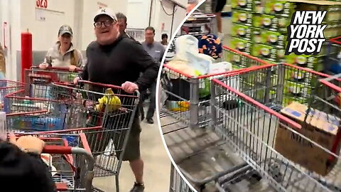 Heated confrontation between customers taken inside a Costco